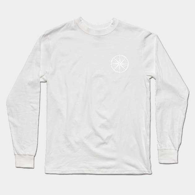 Compass Rose Long Sleeve T-Shirt by Guernat
